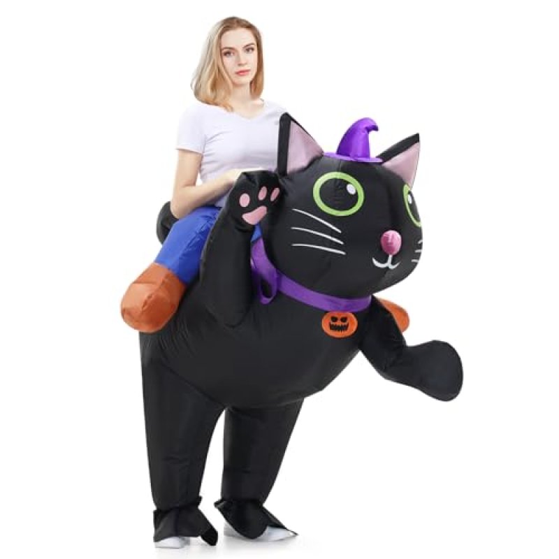 Poptrend Inflatable Cat Costume for Adult Kids,…