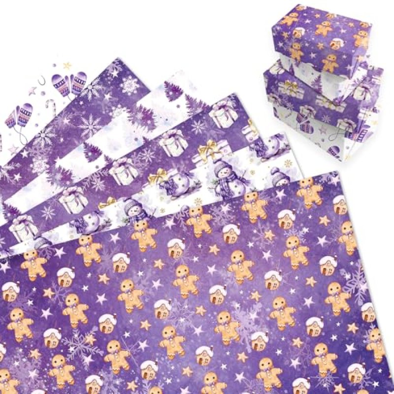 Morainjay Christmas Wrapping Paper