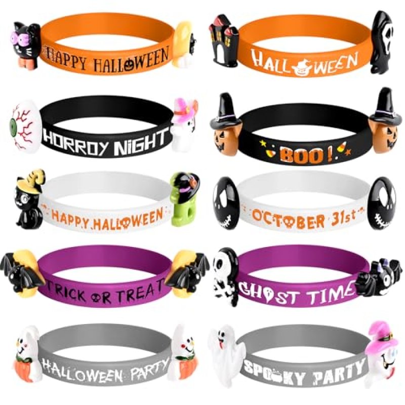 Morcheiong Halloween Wristbands
