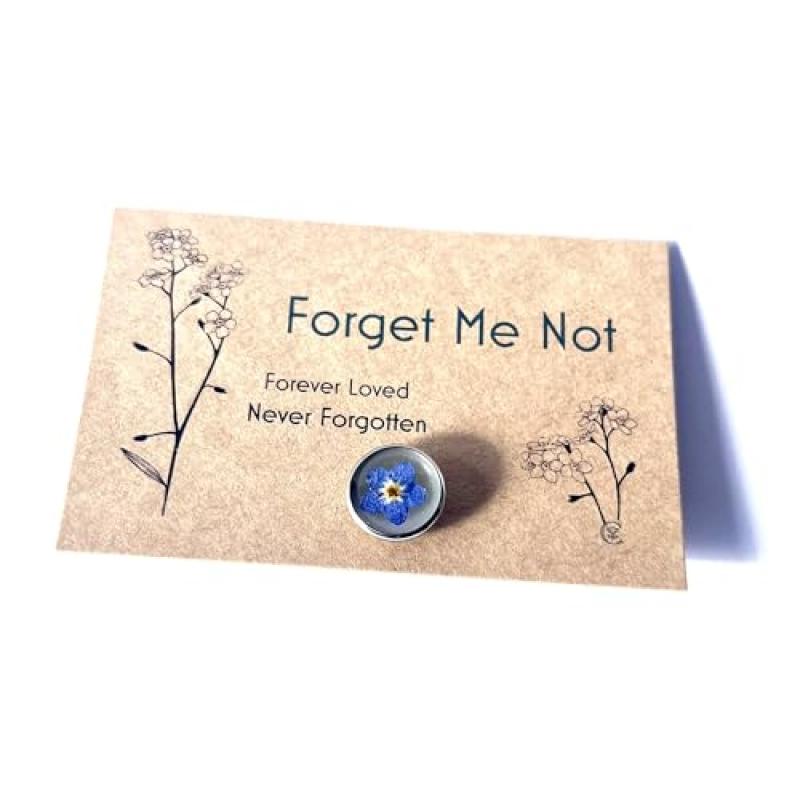 Forget Me Not Memorial Pin
