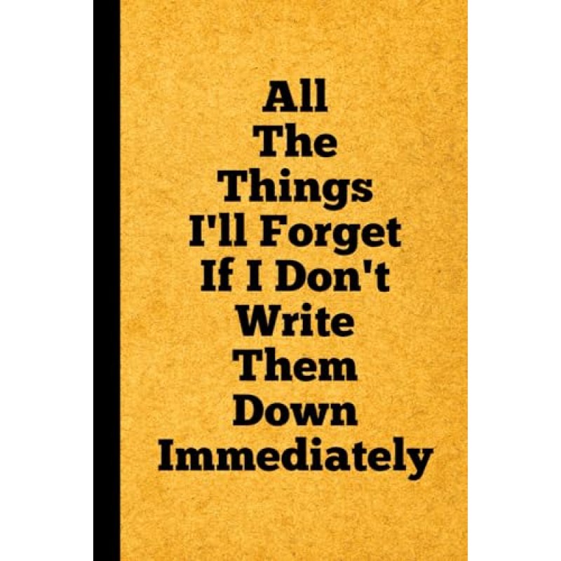 Forget-Not Lined Journal
