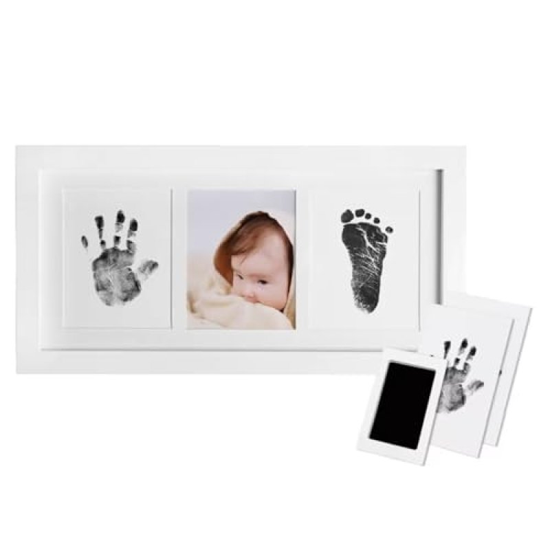 Norjews Baby Handprint Kit with Photo Frame