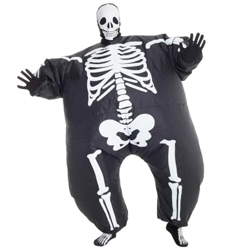 Morph Inflatable Skeleton Costume
