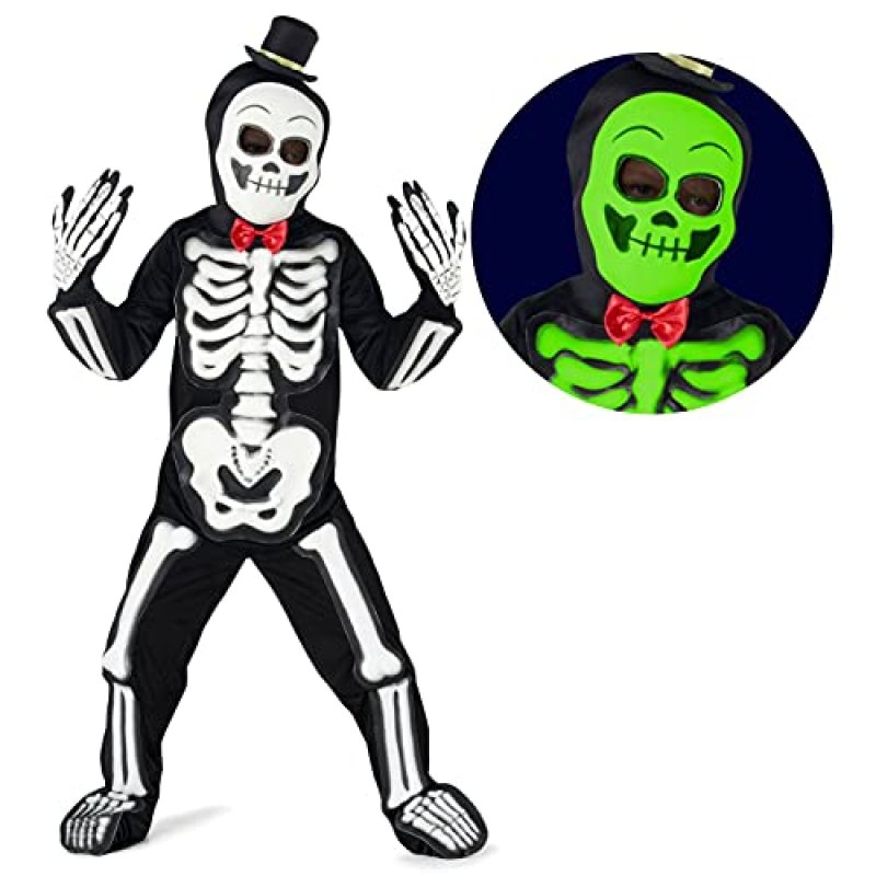 Morph Costumes Glow In The Dark Skeleton Costume…
