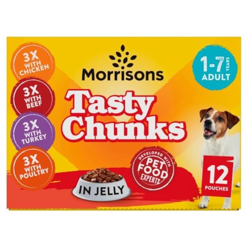 Morrisons Dog Food in Jelly