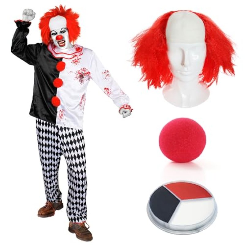 Horror Clown Costume