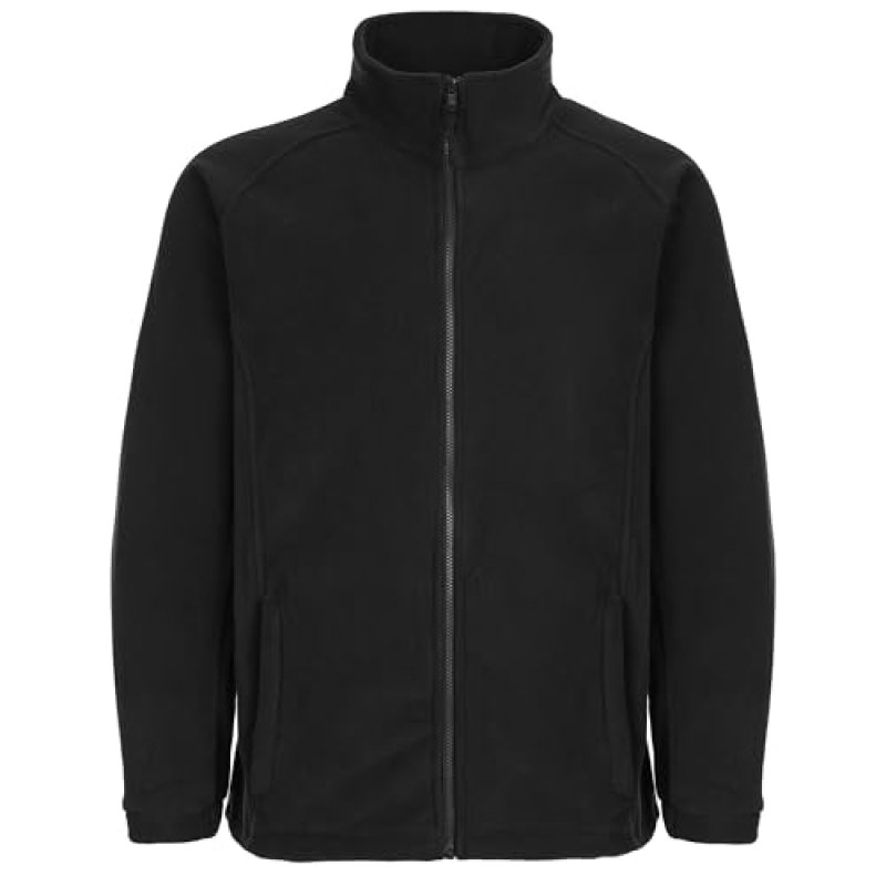 Fort Mens 205 Melrose Fleece Jacket, Black, XXL UK