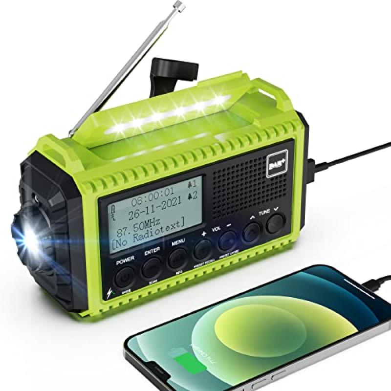 Portable DAB/FM Radio with Rechargeable Battery