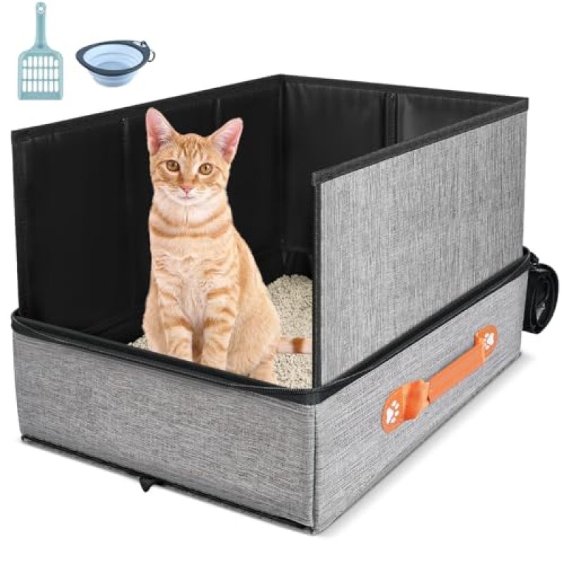 Portable Cat Litter Tray