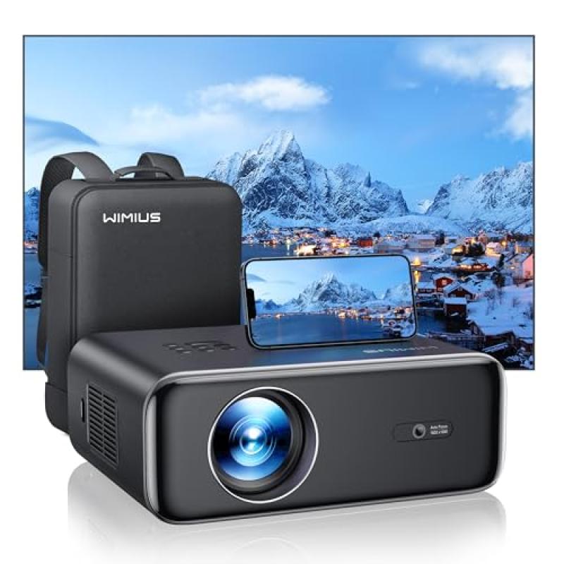 Portable Full HD Projector with Auto Focus