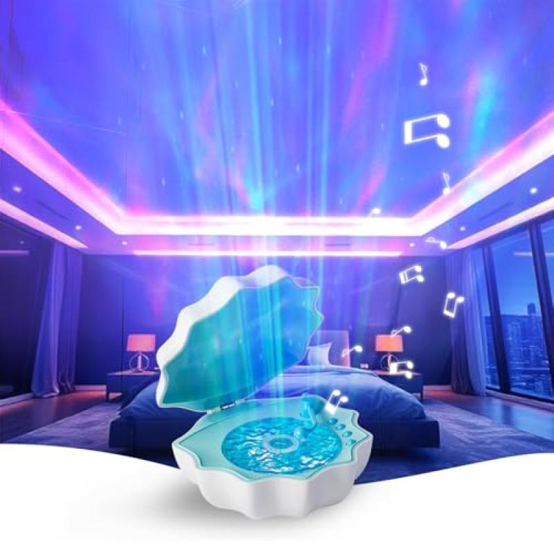 Northern Lights Projector with Bluetooth Speaker