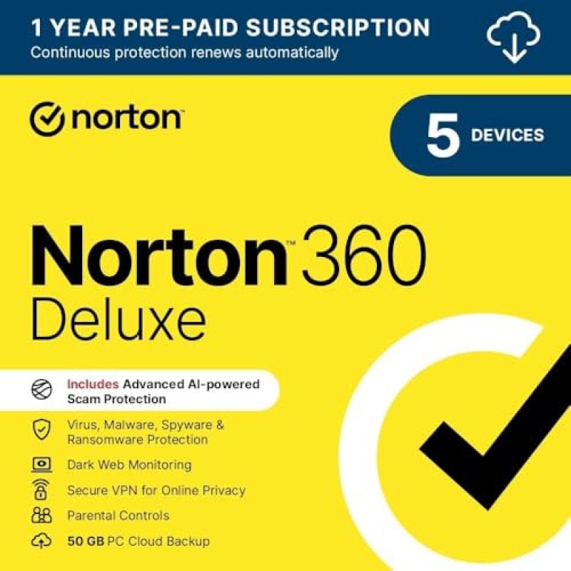 Norton 360 Deluxe 2025 Antivirus