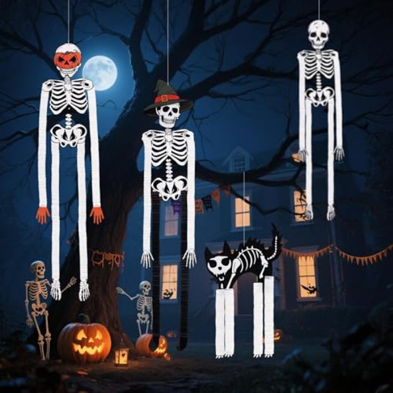 Posable Skeleton Ghosts