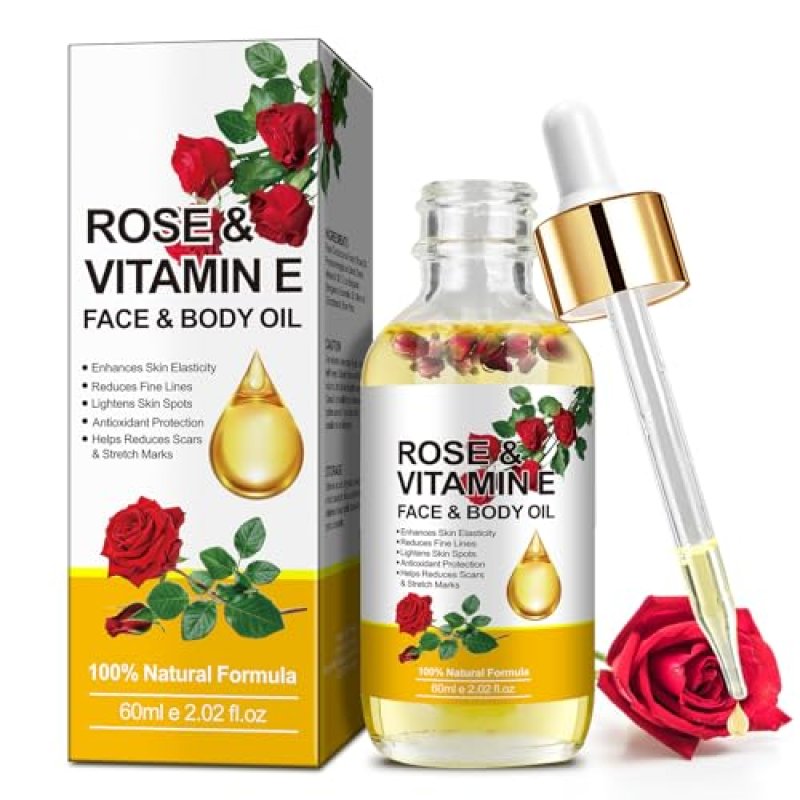 Rose Vitamin E Oil