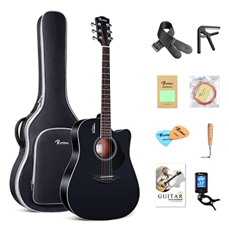 Rosen Acoustic Guitar Beginner Bundle