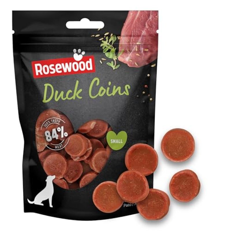 Rosewood Duck Coins for Dogs - Made with Real…