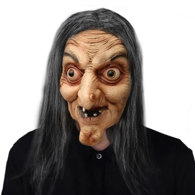 WoskjXas Witch Mask