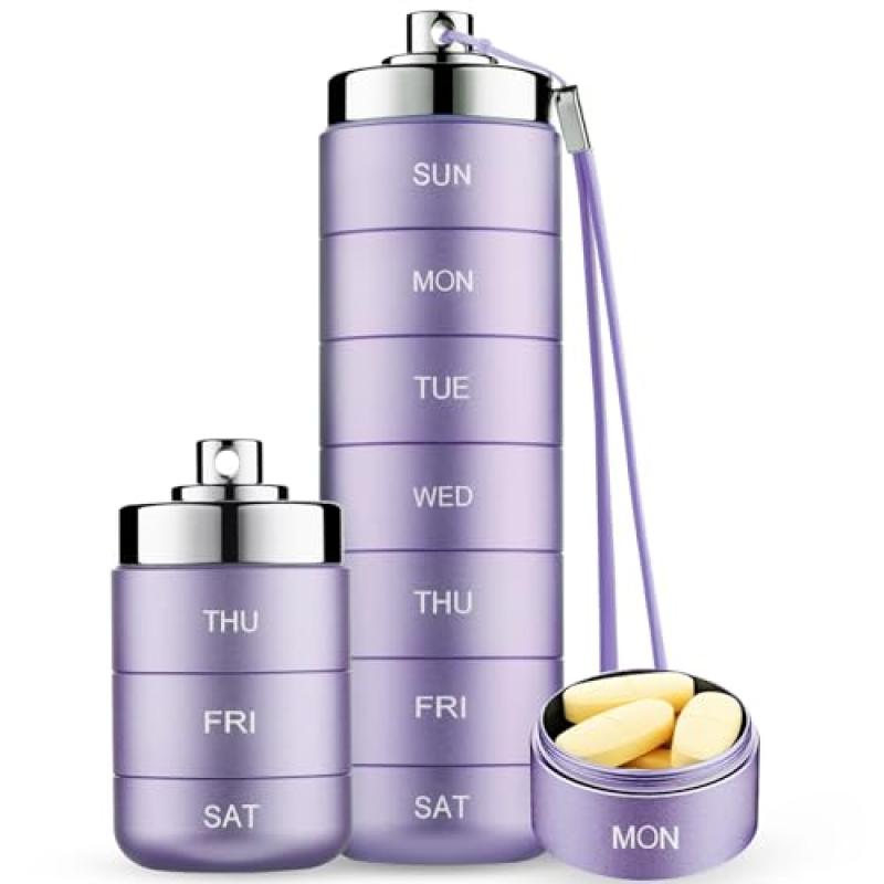 Mossime Metal Pill Organiser