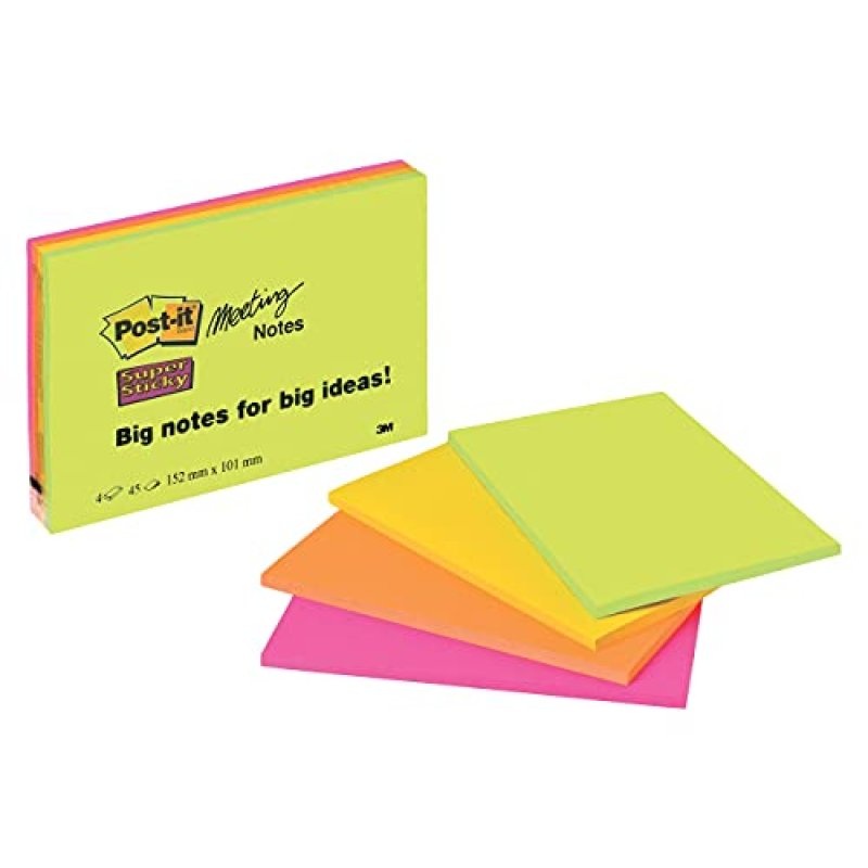 Post-it Super Sticky Notes