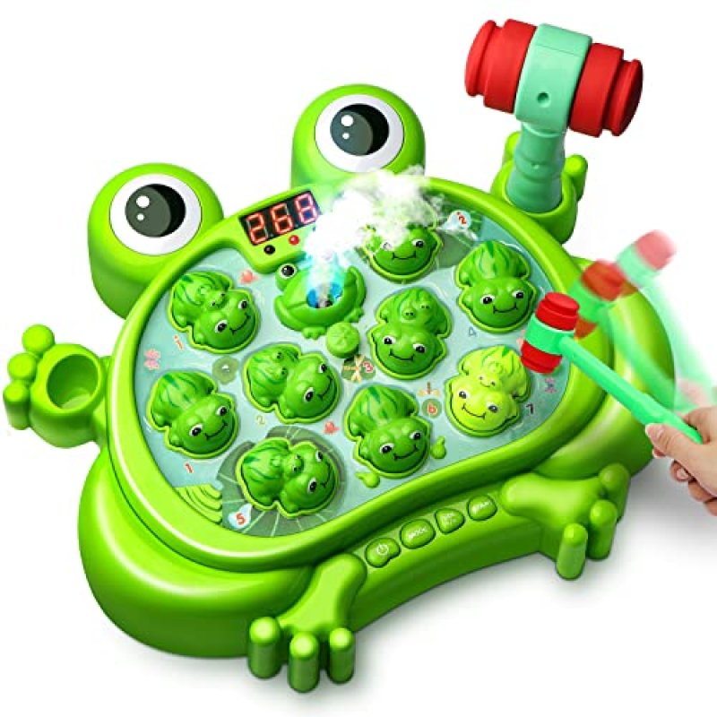 Hot Bee Whack a Frog Game
