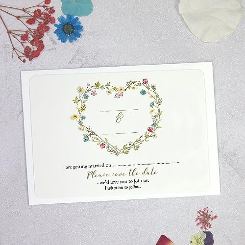 Dotty About Paper Save the Date Cards