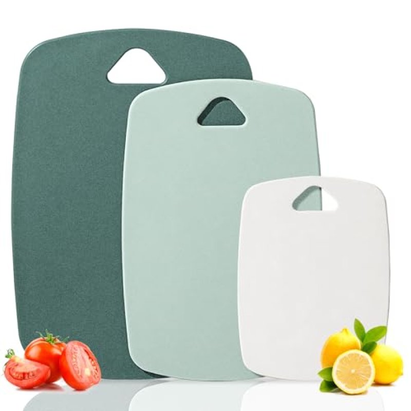 Rouceyxin Chopping Board Set, BPA Free Plastic…