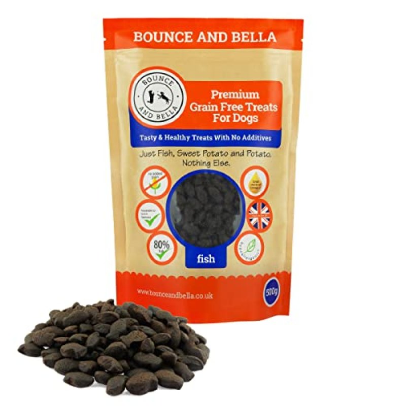 Bounce and Bella Dog Training Treats with Fish & Potato