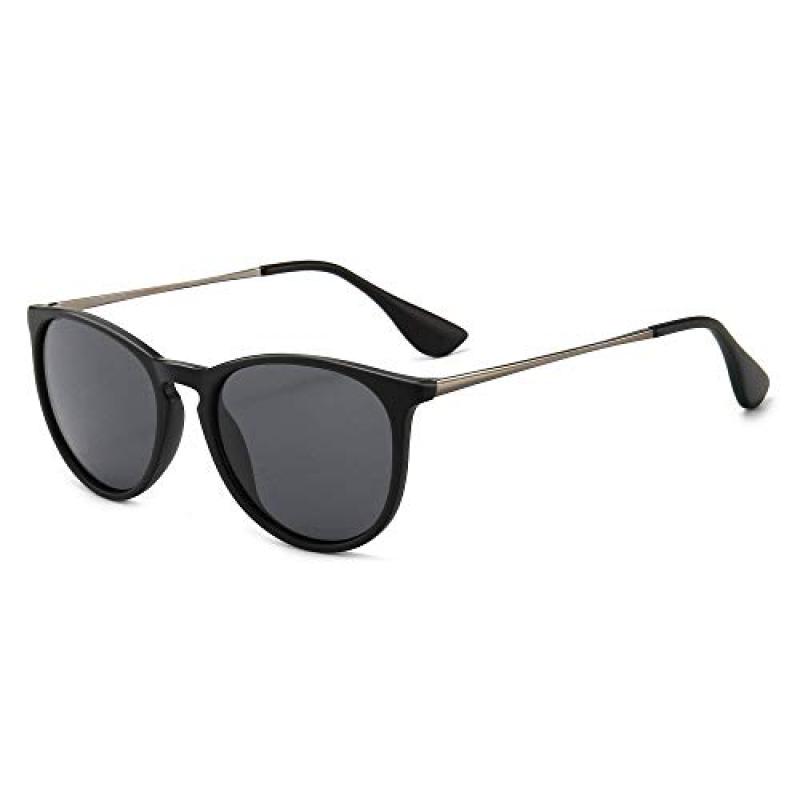 SUNGAIT Round Sunglasses Retro Designer