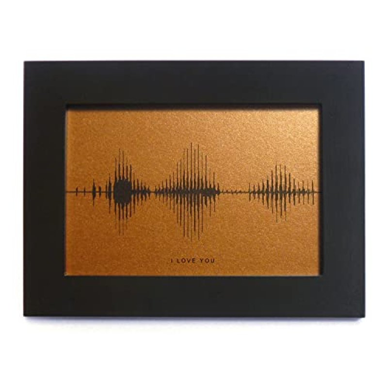 Soundwave Art 'I Love You' Gift