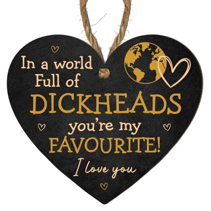 Couples' Heart Plaque