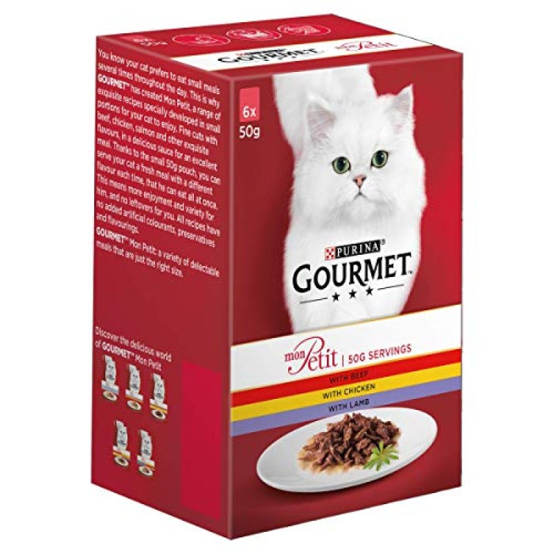Gourmet Mon Petit Cat Food Pouches