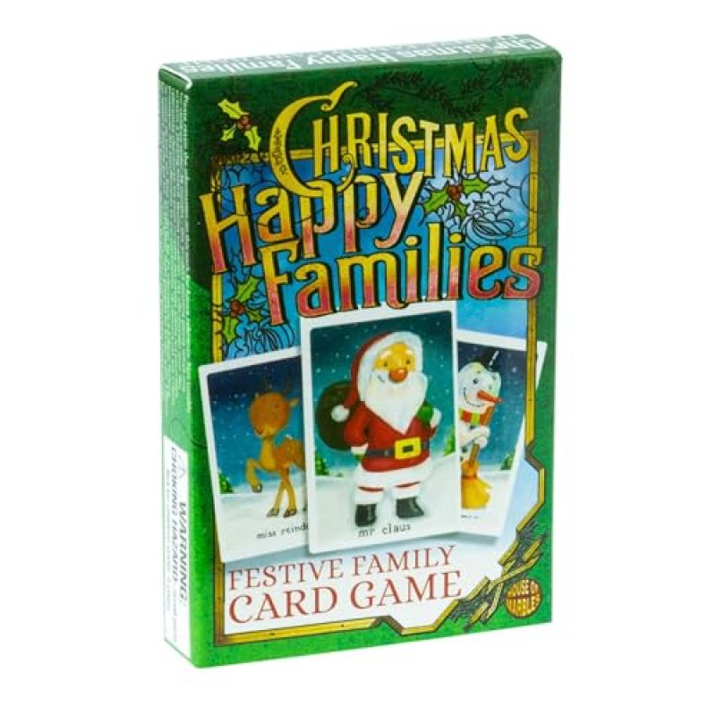 House of Marbles Christmas Happy Families Card…