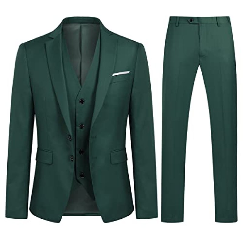 Youthup Men's 3-Piece Suit
