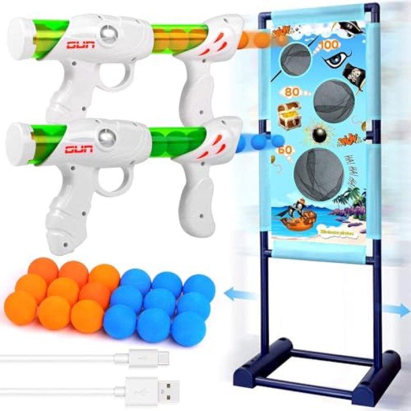 QCTOYS Moving Shooting Games for Kids Age 5 6 7 8…