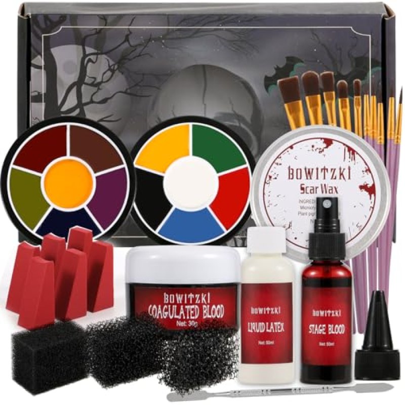 Bowitzki Halloween SFX Makeup Kit