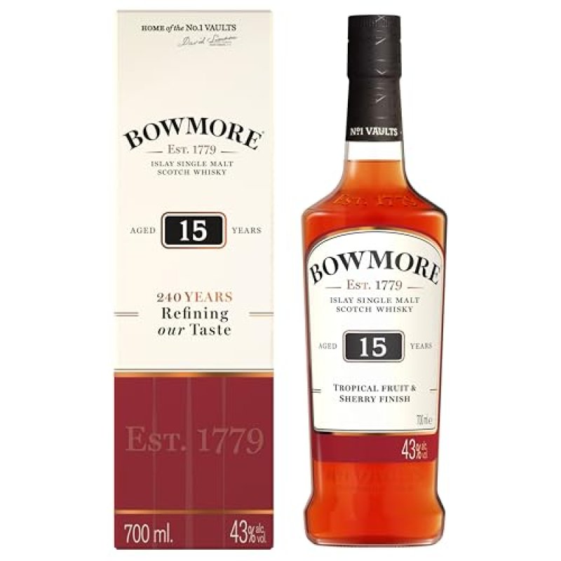 Bowmore 15 Year Old Whisky