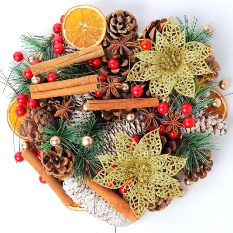 Fox·Bunny Christmas Wreath Making Supplies,…