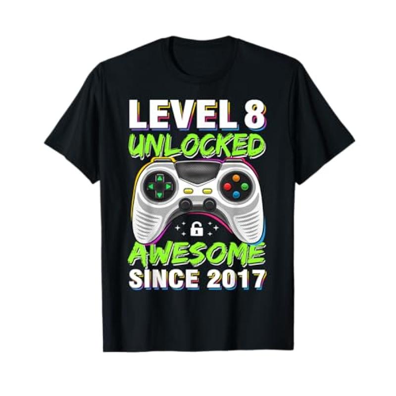 Boy's 8th Birthday T-Shirt