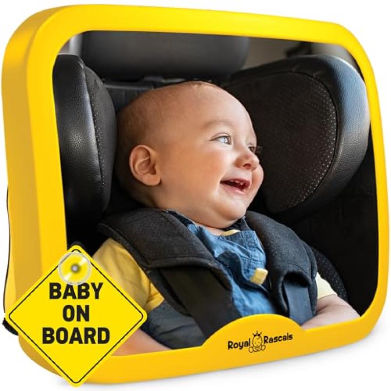 Royal Rascals Baby Car Mirror