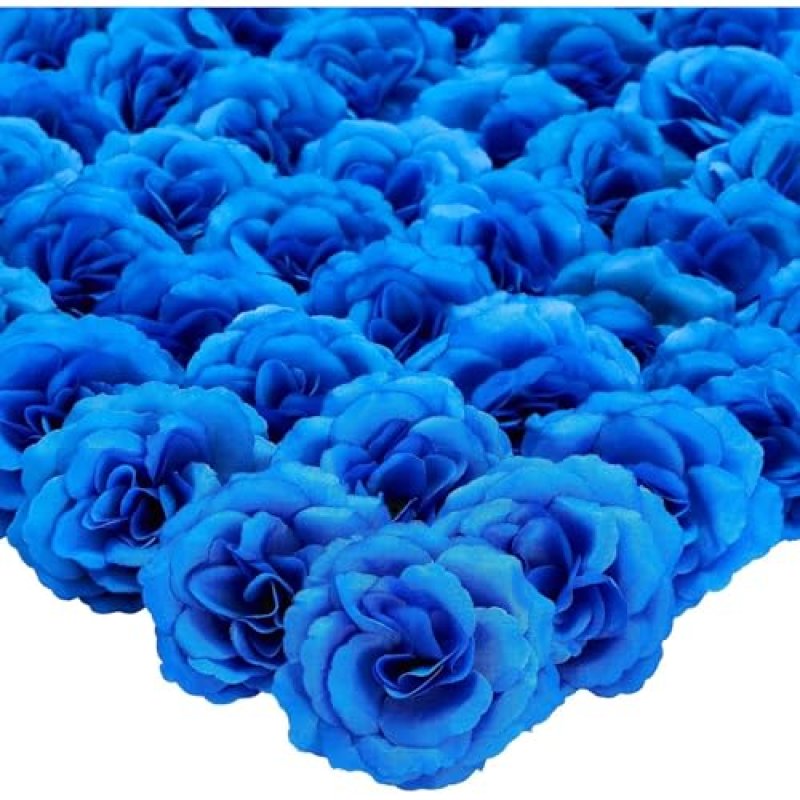 Royal Blue Artificial Roses