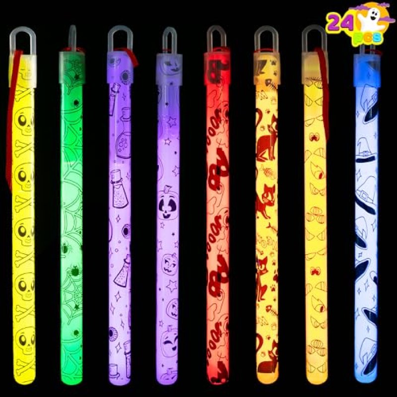 Joyin Halloween Glow Stick Wands
