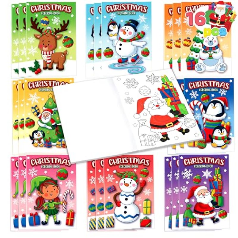 Joyin Christmas Colouring Books