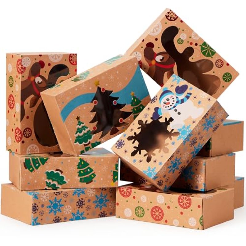 Joyin Christmas Cookie Boxes