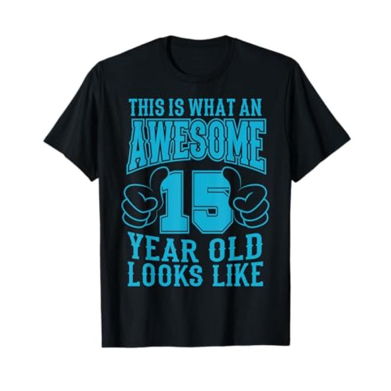 Boys 15th Birthday T-Shirt