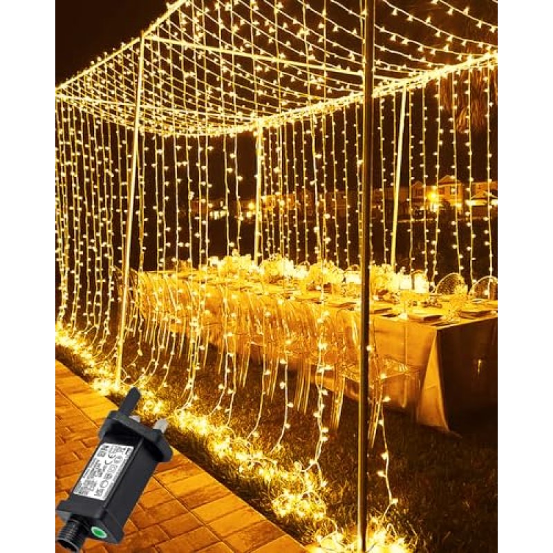 Joysing Curtain Fairy Lights