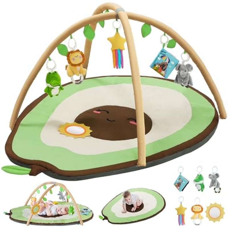 CoziBB Avocado Shape Baby Play Mat
