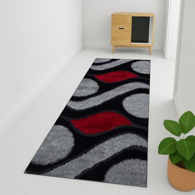 Cozy Haven Swirl Runner Rug