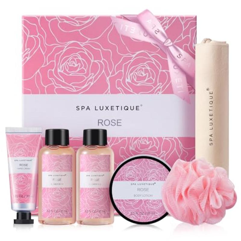 Spa Luxetique Rose Bath Gift Set