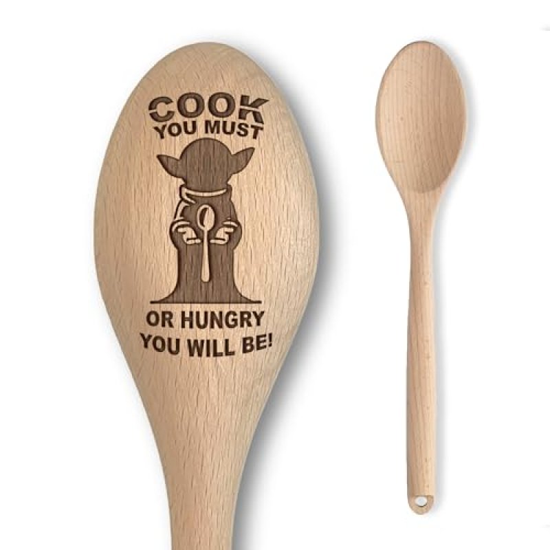 Space Wars Wooden Spoon