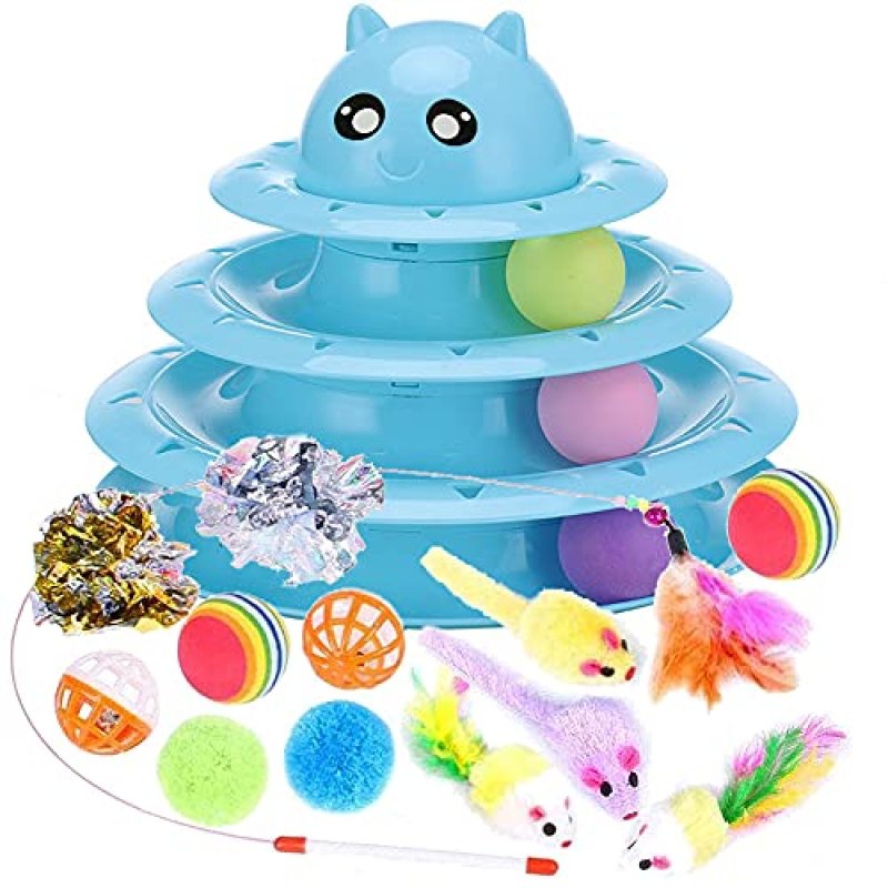 Speedy Panther Cat Toy Set